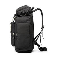 Рюкзак тактический чорний 4в1 70 л + Подсумок Водонепроницаемый туристический рюкзак. VL-149 Цвет: черный