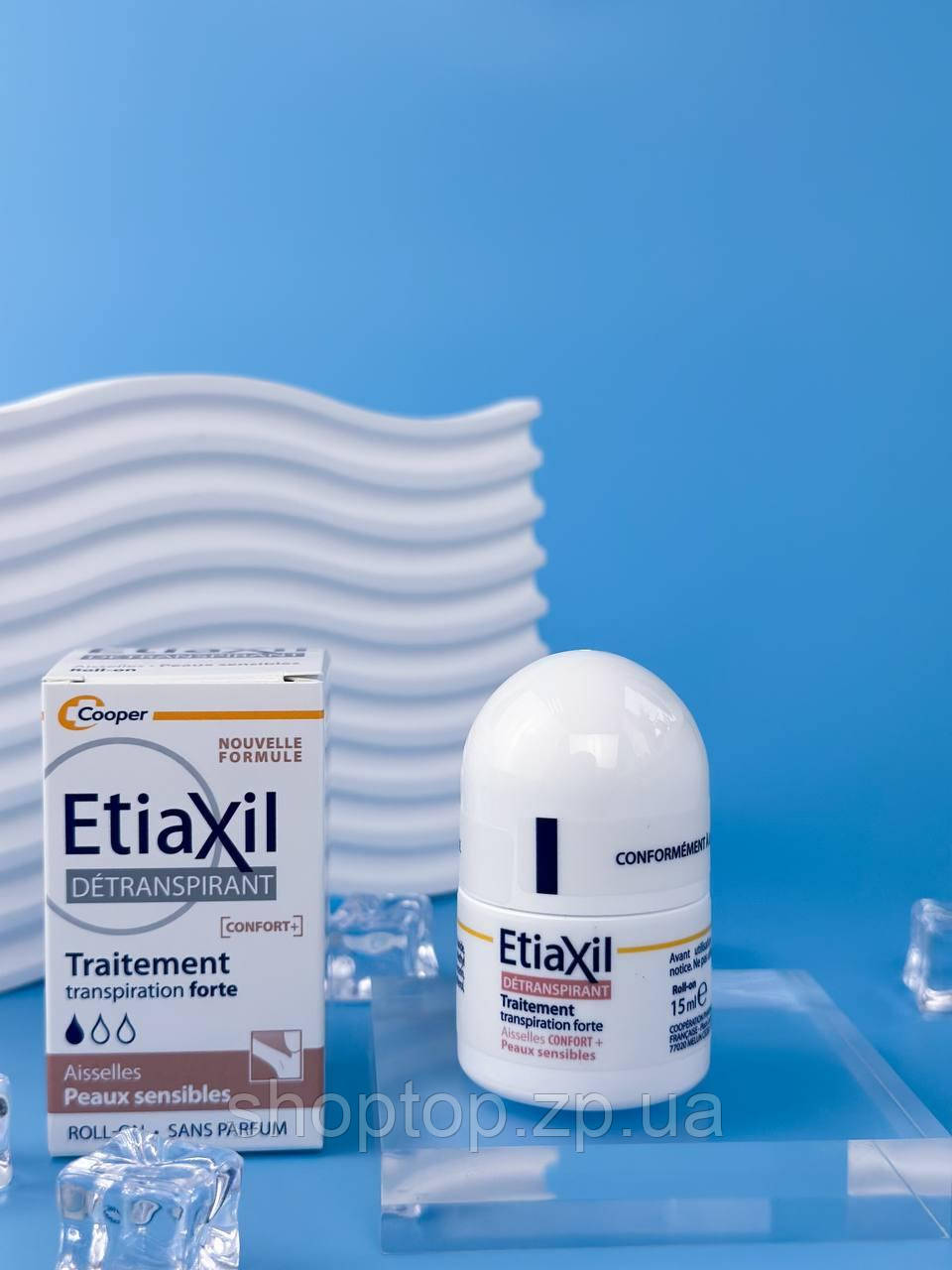 Антиперспірант Etiaxil Confort Plus для чутливої шкіри, Roll-on, 15 мл