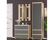 Комод 2Д1Ш Торіно - 761х1013х350 - Дуб Артизан + Сірий, фото 3