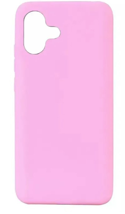 Чохол силіконовий для Samsung A05 (A055) Silicone Case Full (Рожевий)