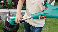 Потужній тример електричний садовий для трави Bosch ART 24 : 400 Вт, 12000 об/хв, волосінь, 24 см, фото 2