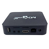 Приставка смарт TV Box MXQ PRO 4K 1/8 ГБ Android Ethernet Wi-Fi USB черный