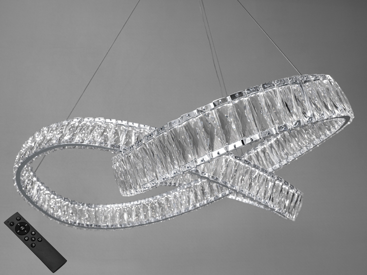 Кришталева світлодіодна люстра 536/800CH, фото 1