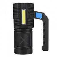 Мощный ручной фонарик BL-X510-4LED+COB, Фонарик police оригинал, MW-730 Водонепроницаемый фонарик