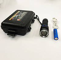 Фонарик тактический аккумуляторный ручной Bailong R482/R842-T6 | Тактический фонарь police | Супер UO-439
