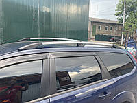Рейлинги алюминиевые (Caravan, хром) для Ford Focus II 2008-2011 гг