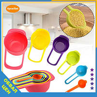 Набір мірних ложок 6 Piece Measuring Spoon Set ложки-ваги o