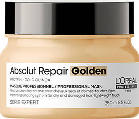 Маска золота для відновлення пошкодженого волосся Absolut Repair Gold L'Oreal Professionnel Paris, 250 мл