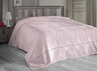 Махрова простирадло Arya Misley AR-TR1001606-pink 200x220 см рожеваo