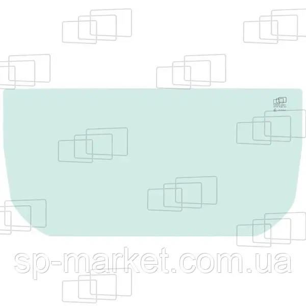 Скло лобове нижнє Hidromek HMK H906247100