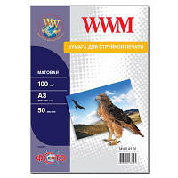 Фотобумага WWM A3 M100.A3.50 MNB