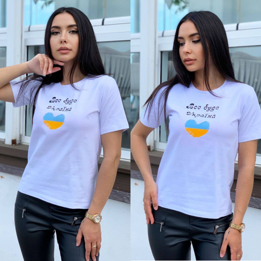 Жіноча літня повсякденна футболка