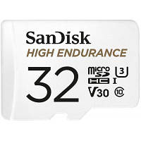 Карта памяти SanDisk 32GB microSDHC class 10 UHS-I U3 V30 High Endurance SDSQQNR-032G-GN6IA MNB