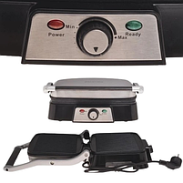 Електричний гриль 1500W 6707 KAMILLE, фото 7