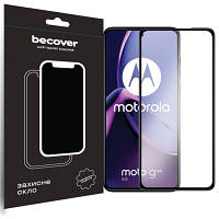 Стекло защитное BeCover Motorola Moto G84 Black 710108 MNB