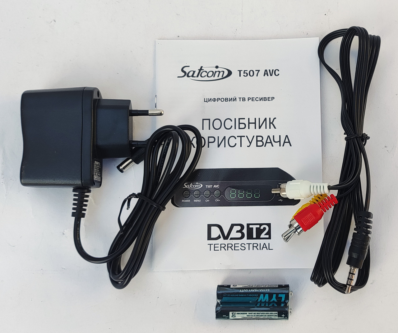 Т2 ресивер тюнер T2 Satcom T507 AVC + гарантия 12 мес - фото 5 - id-p785142498