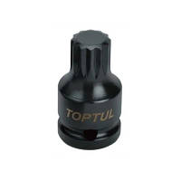 Головка торцевая Toptul SPLINE ударная М14 L44мм 1/2" (KADB1614S)