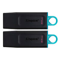 USB флеш накопитель Kingston 2x64GB DT Exodia Black+Blue USB 3.2 DTX/64GB-2P MNB