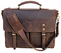 Деловой мужской портфель из натуральной кожи RС-3960-4lx TARWA коричневый PK, код: 8110193
