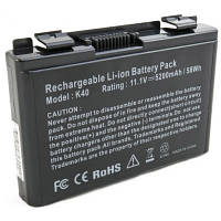 Аккумулятор для ноутбука Asus K40 A32-F82 5200 mAh Extradigital BNA3927 MNB