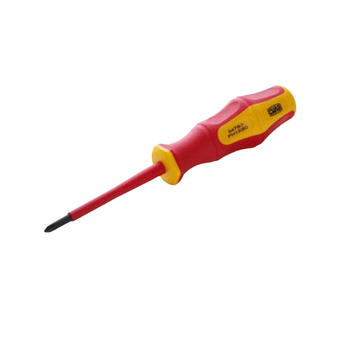 Викрутка хрестова діелектрична PH1*80мм CrV СИЛА