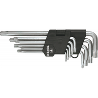 Набор инструментов Topex ключи шестигранные Torx T10-T50, набор 9 шт.*1 уп. 35D961 MNB