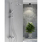 Набір у ванну ТМ Lidz: Душсистема Latwa 001 + змішувач для раковини Latwa 1030, фото 2