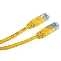 Патч-корд 3м UTP cat 5е CCA Cablexpert PP12-3M/Y MNB