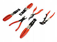 Набір кліщів для зняття хомутів 9 шт F02099, фото 4