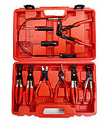 Набір кліщів для зняття хомутів 9 шт F02099, фото 3