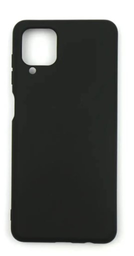Чохол силіконовий для Samsung A12/M12 (A125/M127) Silicone Case Full (Чорний)