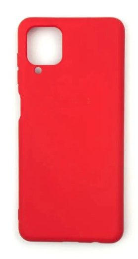 Чохол силіконовий для Samsung A12/M12 (A125/M127) Silicone Case Full (Червоний)