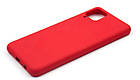 Чохол силіконовий для Samsung A12/M12 (A125/M127) Silicone Case Full (Червоний), фото 3