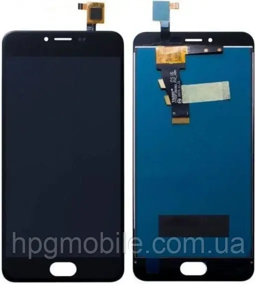 Дисплей для Meizu M3/Meizu M3 mini (M688H) модуль (екран та сенсор) оригінал, Чорний, фото 1