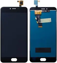 Дисплей для Meizu M3/Meizu M3 mini (M688H) модуль (екран та сенсор) оригінал, Чорний