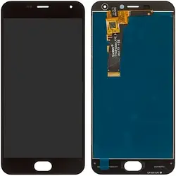 Дисплей для Meizu M2/Meizu M2 mini (M578) модуль (екран та сенсор) оригінал, Чорний