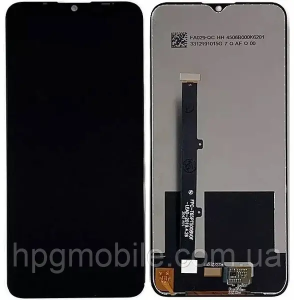 Дисплей для Meizu M10 (M918/M918H) модуль (екран та сенсор) оригінал, Чорний, фото 1