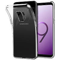 TPU чехол Epic Transparent 1,5mm для Samsung Galaxy S9+ mus