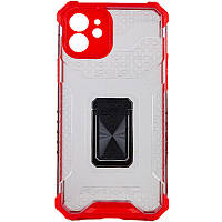 Ударостійкий чохол Transformer CrystalRing для Apple iPhone 12 (6.1") mus