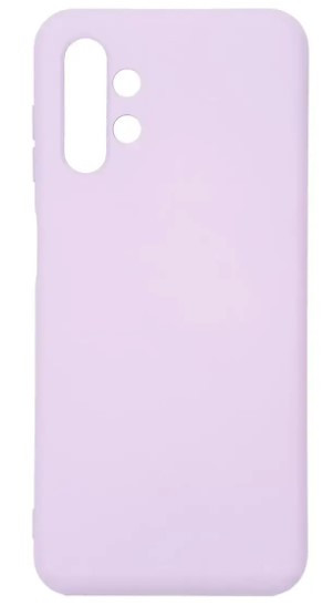 Чохол силіконовий для Samsung A13 4G (A135) Silicone Case Full (Бузковий)