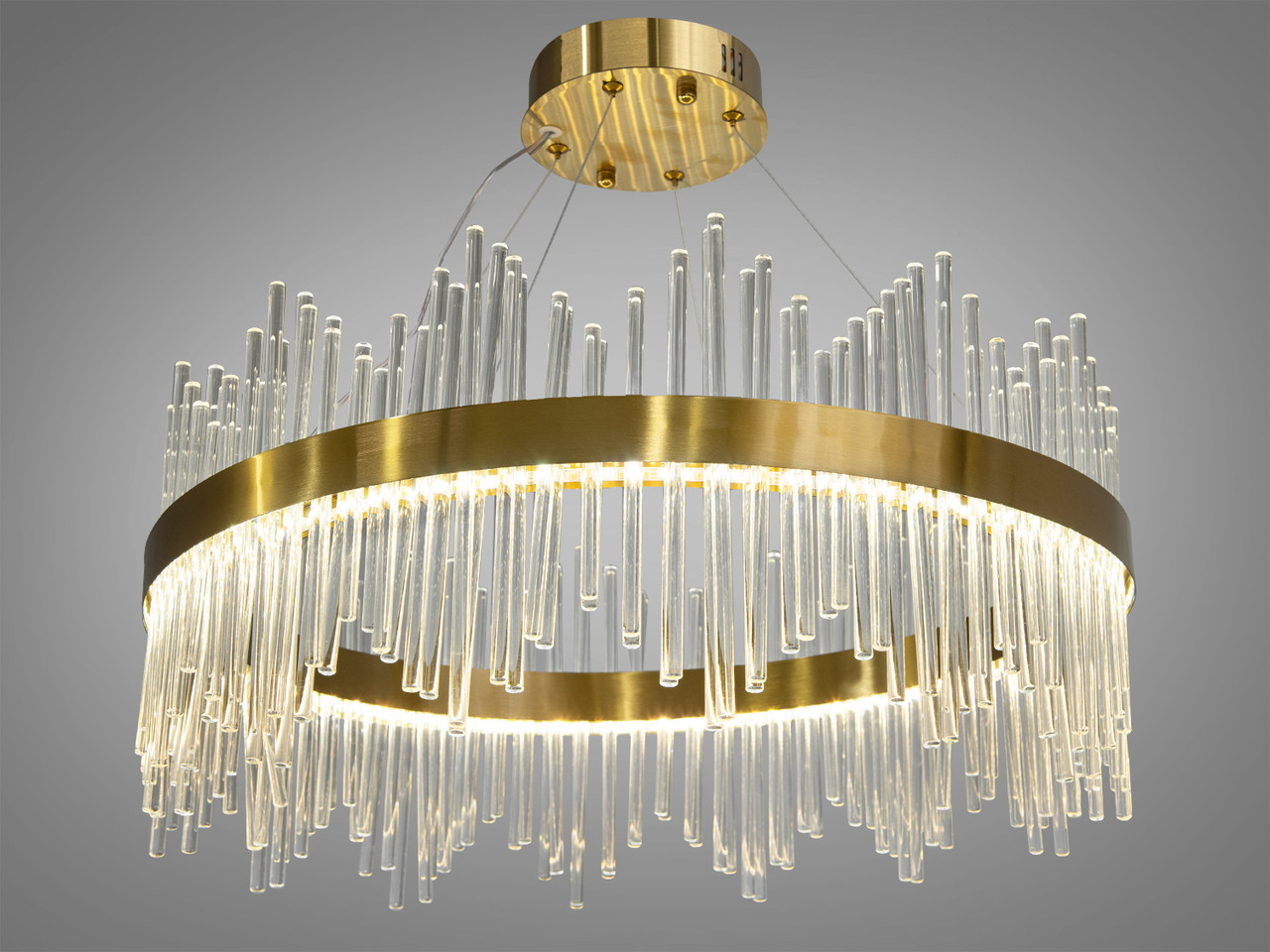 Світлодіодна підвісна люстра 839/600BR, фото 1