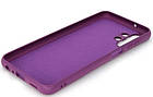 Чохол силіконовий для Samsung A13 4G (A135) Silicone Case Full (Виноградний), фото 3