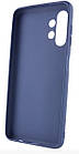 Чохол силіконовий для Samsung A13 4G (A135) Silicone Case Full (Темно-синій), фото 5