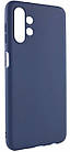 Чохол силіконовий для Samsung A13 4G (A135) Silicone Case Full (Темно-синій), фото 3