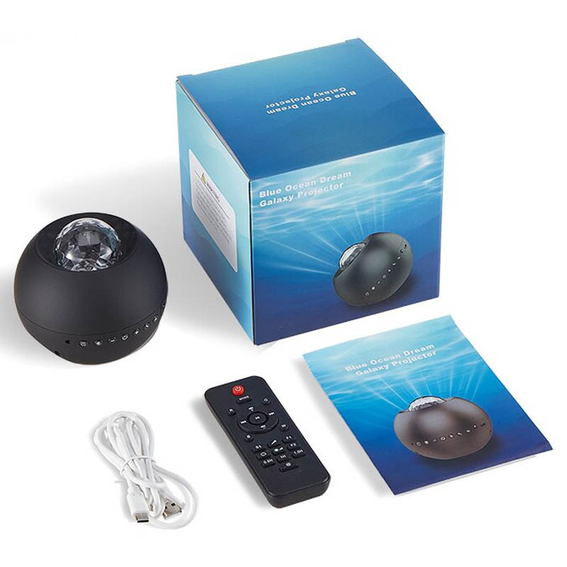 Проектор-ночник Ocean Dream E14 with Bluetooth and Remote Control mus - фото 7 - id-p2191610129