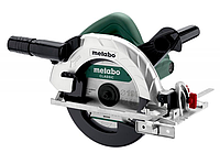 Потужна ручна дискова пилка Metabo KS 190 : 1050 Вт, круг 190 мм, циркулярна пилка 602364000 TOP