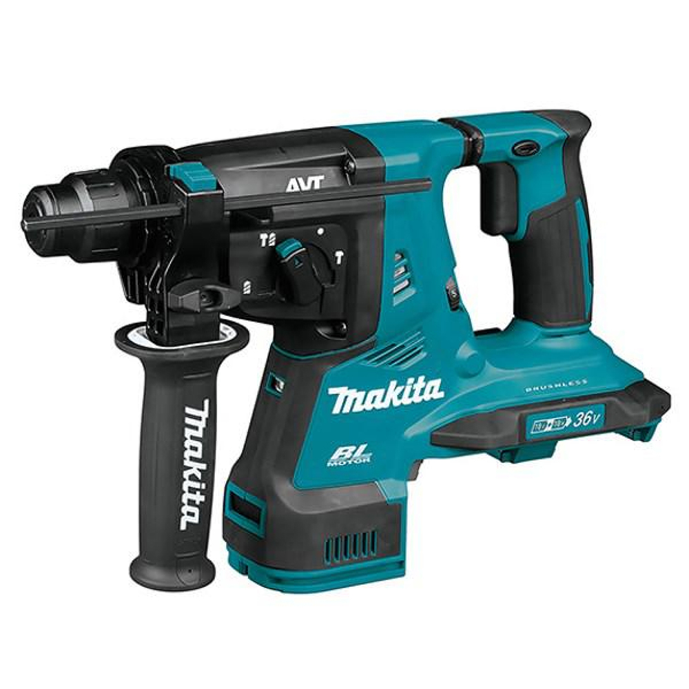 Профессиональный аккумуляторный перфоратор Makita DHR263Z : 2.5 Дж,18В+18В,SDS+ (без Акб и зарядки) TOP - фото 1 - id-p2191617005