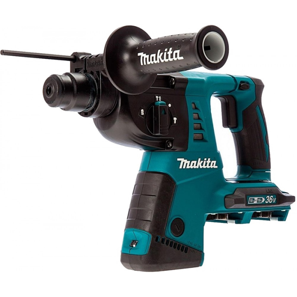 Профессиональный аккумуляторный перфоратор Makita DHR263Z : 2.5 Дж,18В+18В,SDS+ (без Акб и зарядки) TOP - фото 5 - id-p2191617005