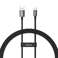 Дата кабель Baseus Superior Series (SUPERVOOC) Fast Charging USB to Type-C 65W 1m (CAYS00090) mus