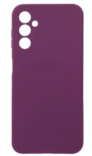 Чохол силіконовий для Samsung A14 4G (A145) Silicone Case Full (Виноградний)
